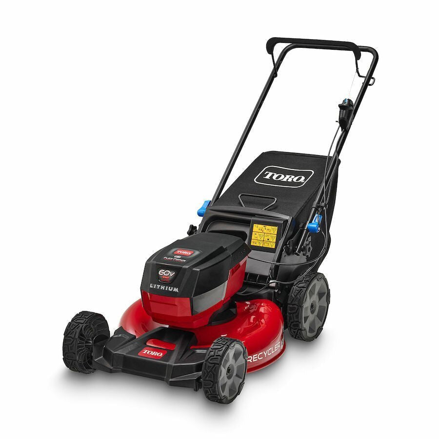 Toro 21323 21″ Recycler 60V Battery SmartStow Push Mower (4.0ah Battery)