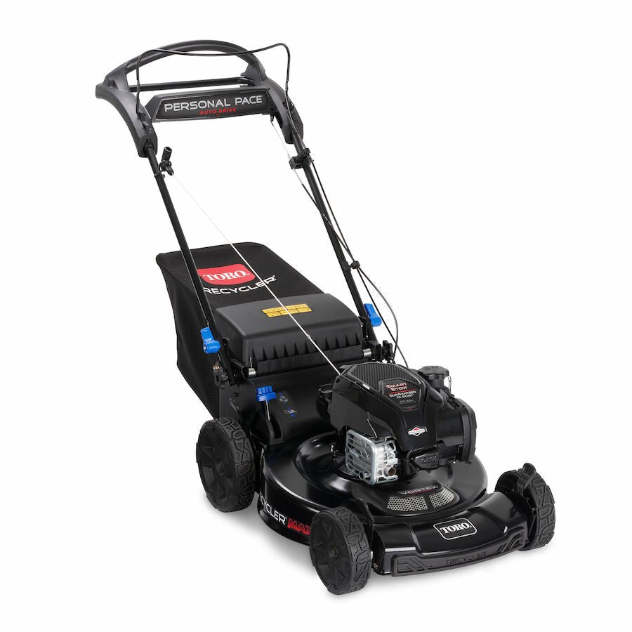 Toro Recycler Max Mower 163cc Briggs Engine Personal Pace with Smart Stow (22″) #21485