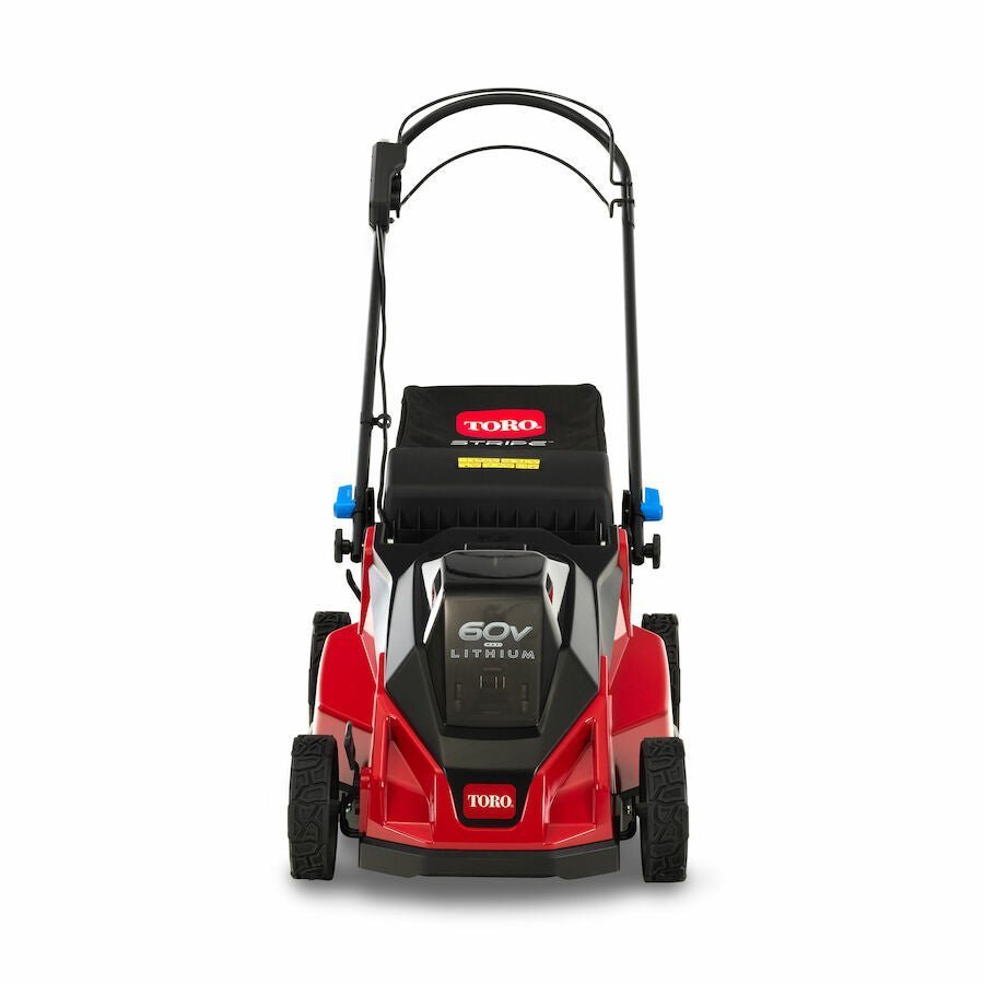 Toro 21620 21″ 60V Stripe Battery RWD Self-Propelled Mower (5.0ah Battery)