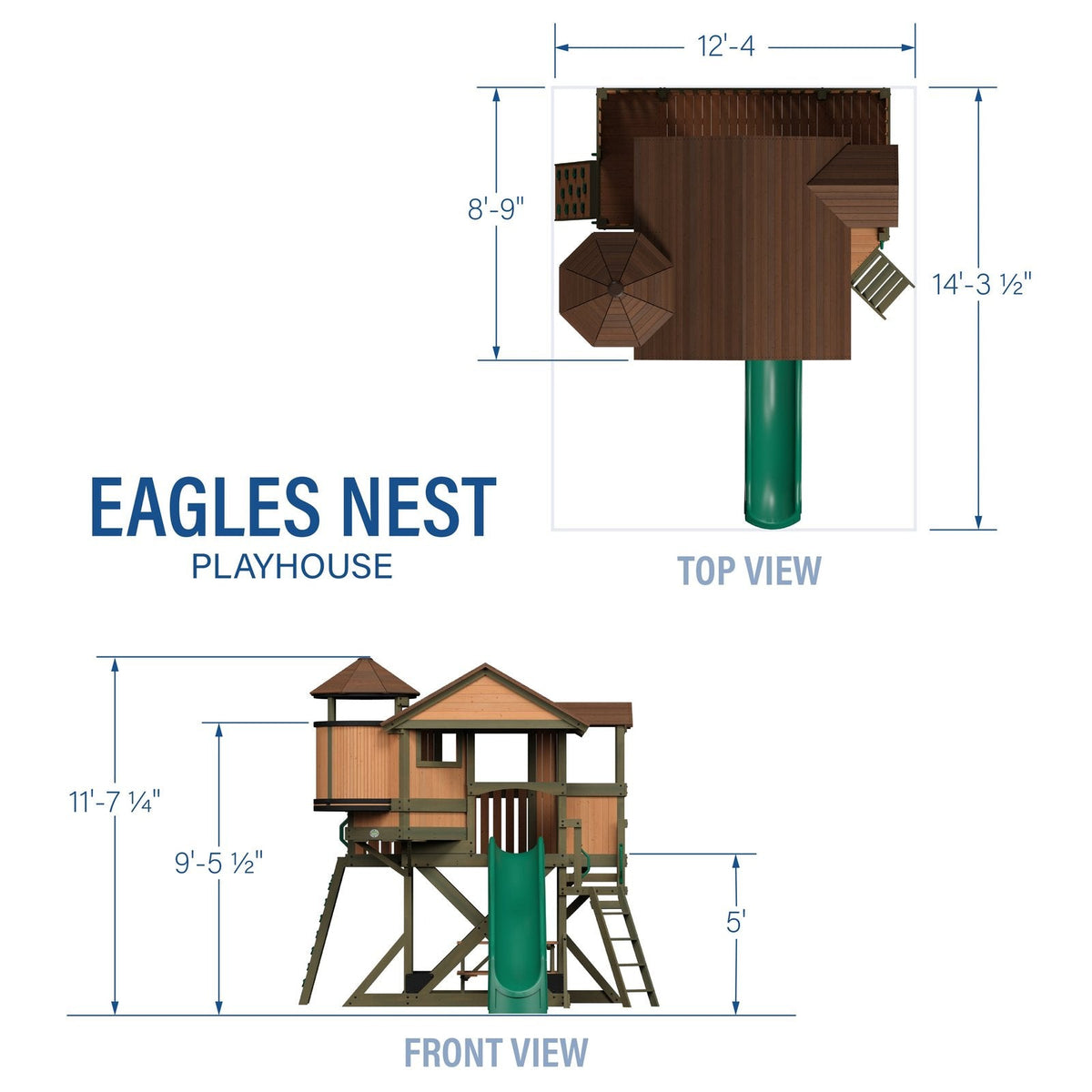 Eagles Nest Elite Swing Set