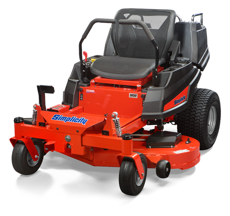 Simplicity Courier 21.5HP 726cc Kawasaki 48″ FAB Z-Turn Suspension Mower w/ CARGO BED #2691660