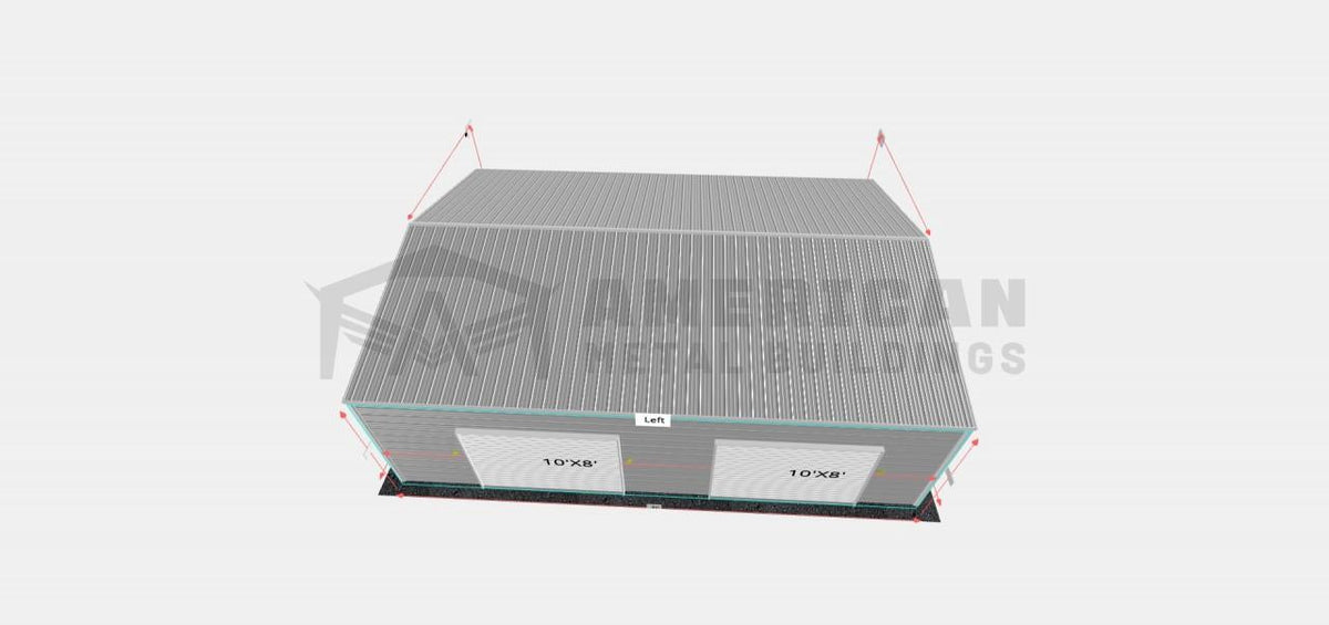 26x36x10 Side Entry Garage