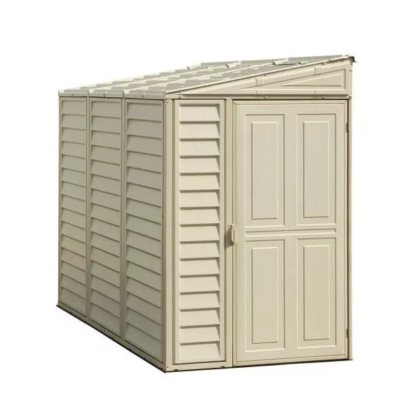Duramax 4ft x 8ft Sidemate Vinyl Resin Outdoor Storage Shed