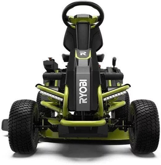 Ryobi 38 inches 100 Ah Battery Electric Rear Engine Riding Lawn Mower RY48111