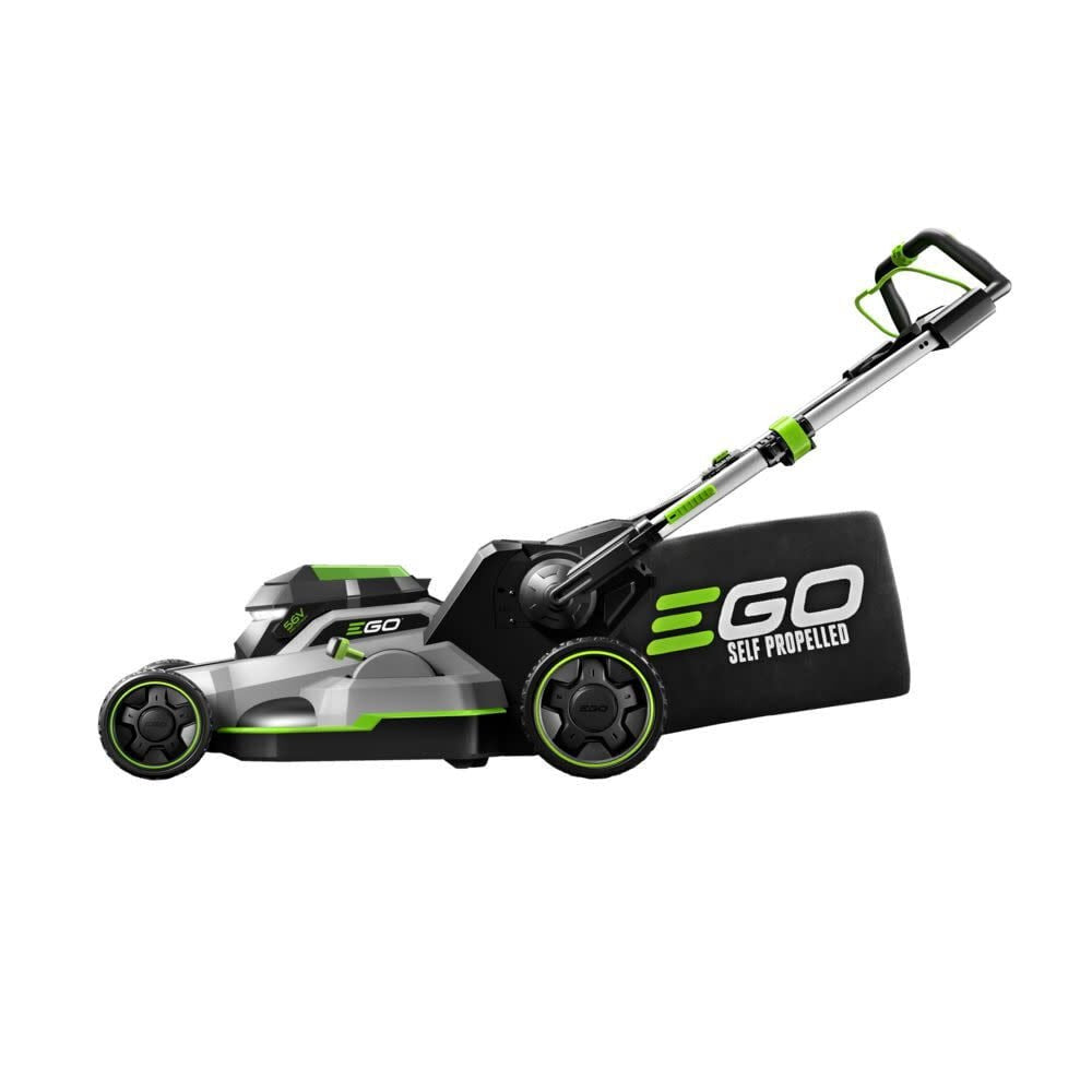 EGO Power+ 21 Inch Self-Propelled Mower Touch Drive With Charger, 4.0Ah And 6.0Ah Batteries
