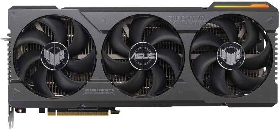 ASUS TUF GeForce RTX 4090 OC Edition Gaming Graphics Card (PCIe 4.0, 24GB GDDR6X, HDMI 2.1a, DisplayPort 1.4a)