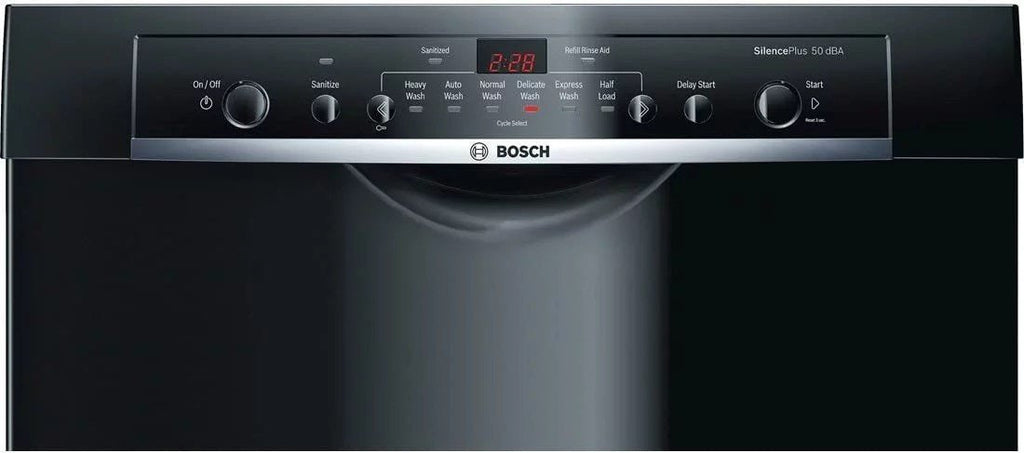 Bosch Ascenta 24″ SHE3AR76UC Built-In Dishwasher – Black