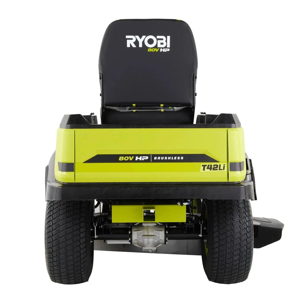 Brushless 80V Hp 46-Inch Cordless Lawn Tractor Battery Powered