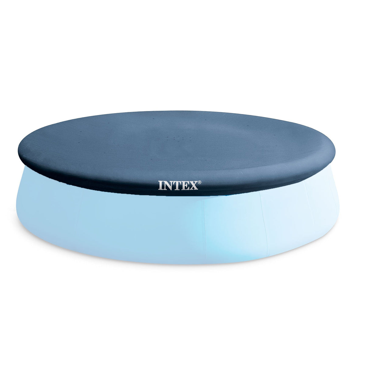 Intex 12' x 30" Metal Frame Round Swimming Pool w/ Filter Pump & 13' Pool Cover