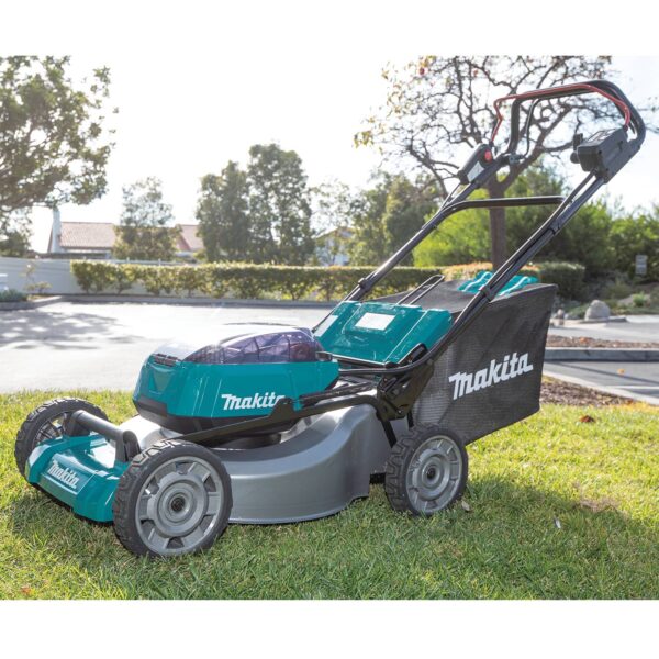 21 in. 18-Volt X2 (36-Volt) LXT Lithium-Ion Cordless Walk Behind Self Propelled Lawn Mower Kit with 4 Batteries (5.0 Ah)