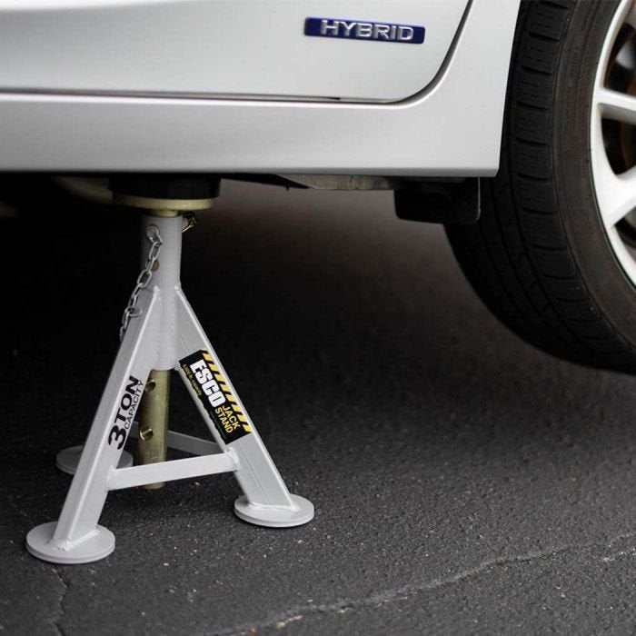 ESCO 3 Ton Performance Axle and Flat Top Jack Stand Kit