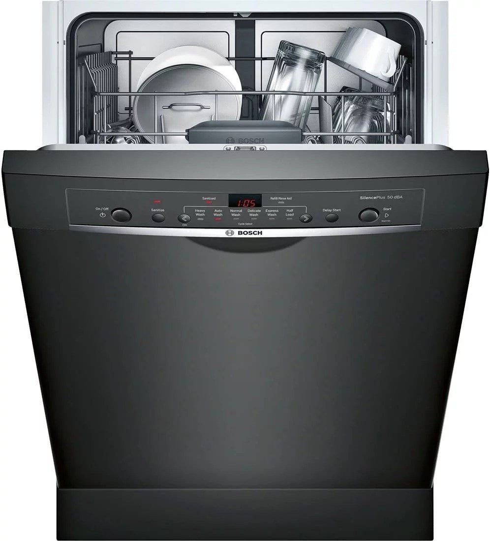 Bosch Ascenta 24″ SHE3AR76UC Built-In Dishwasher – Black