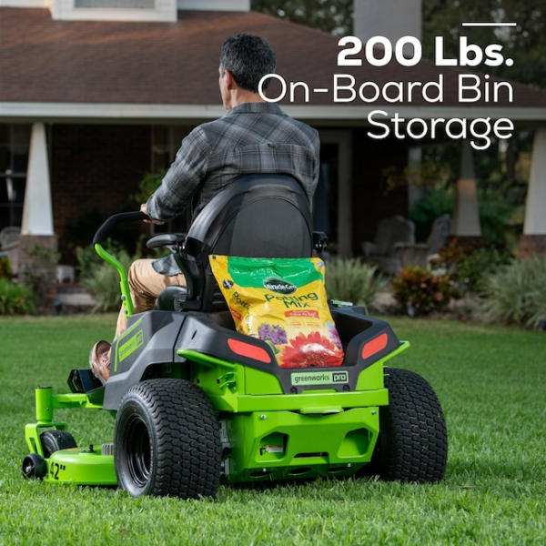 Greenworks Pro Crossover Zero Turn 42-in Lithium Ion Electric Riding Lawn Mower