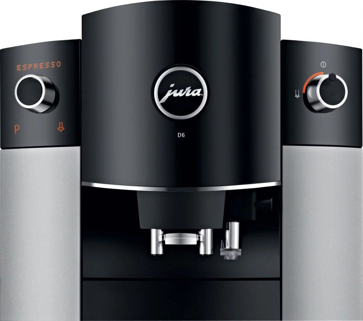 Jura D6 Automatic Coffeemaker and Espresso Machine Platinum