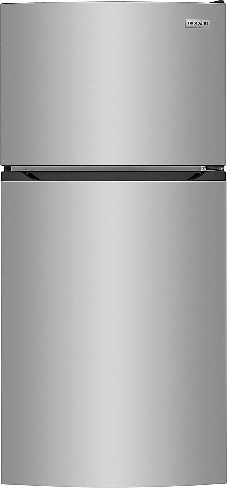 Frigidaire – 13.9 Cu. Ft. Top-Freezer Refrigerator – Brushed Steel