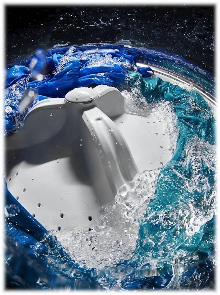 Maytag – 5.3 Cu. Ft. High Efficiency Smart Top Load Washer with Extra Power Button – White