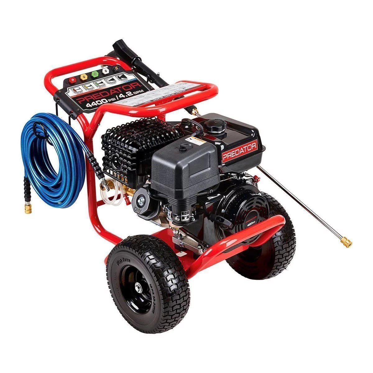 4400 PSI, 4.2 GPM, 13 HP (420cc) Commercial Duty Pressure Washer EPA