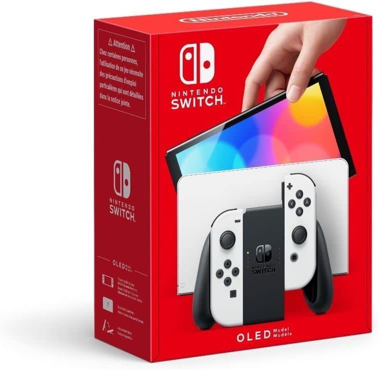Nintendo Switch OLED Console 64GB – White