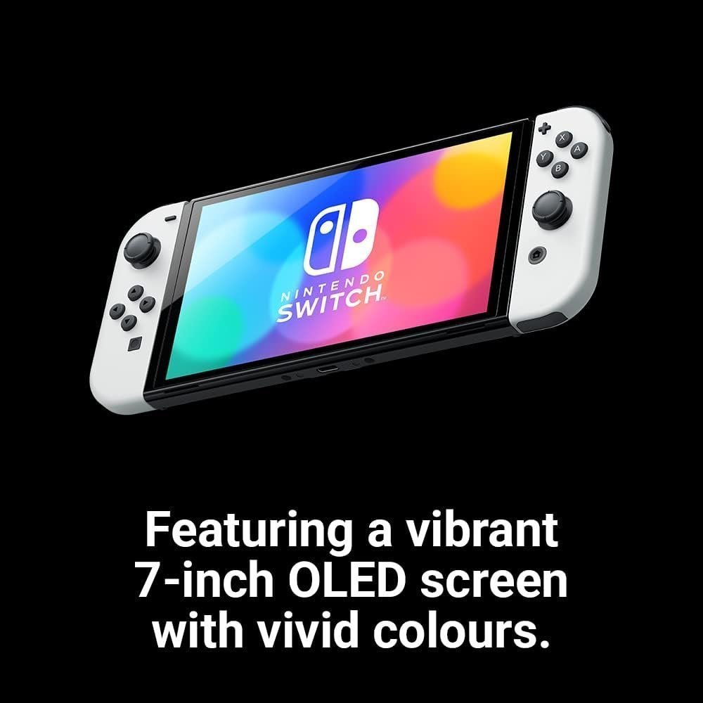 Nintendo Switch OLED Console 64GB – White