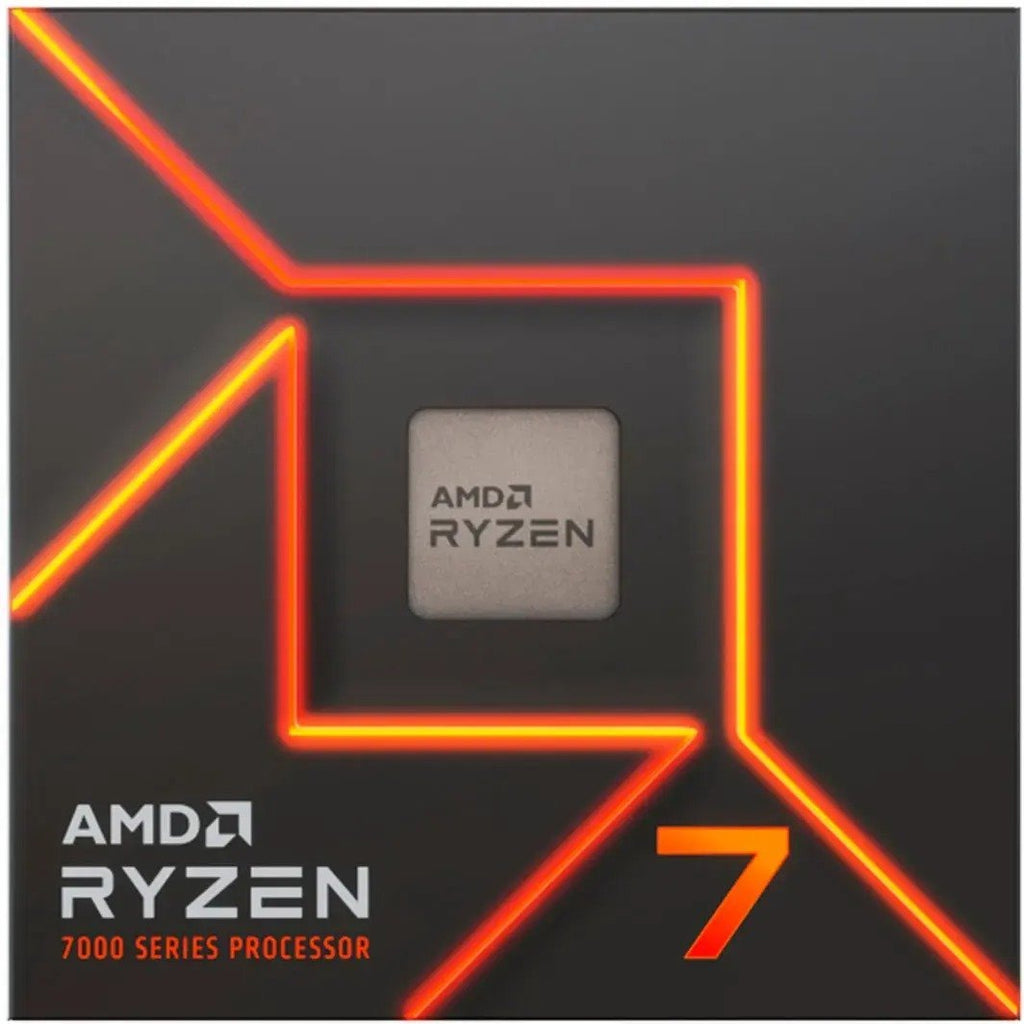 AMD – Ryzen 7 7700X 8-core – 16-Thread 4.5GHz (5.4 GHz Max Boost) Socket AM5 Desktop Processor – Silver