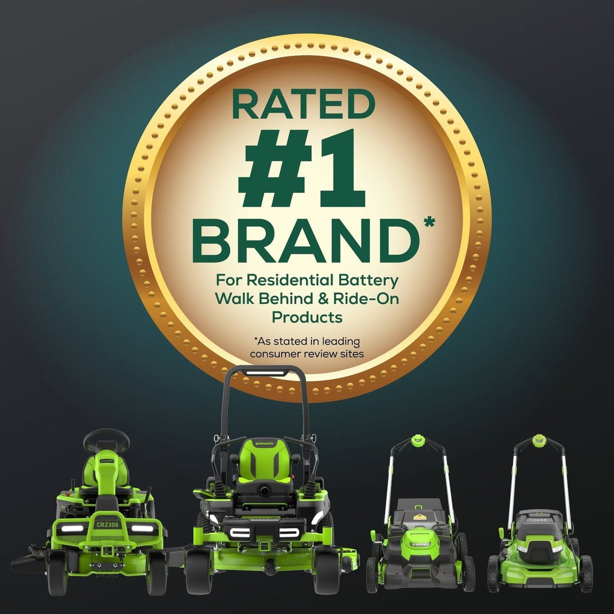 Greenworks 60V 21″ Self Propelled Lawn Mower with (1) 8.0 Ah Battery & Rapid Charger 2546402