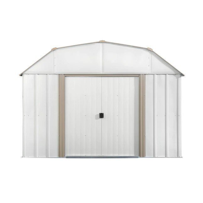 Arrow 10 ft x 14 ft Lexington Galvanized Steel Storage Shed