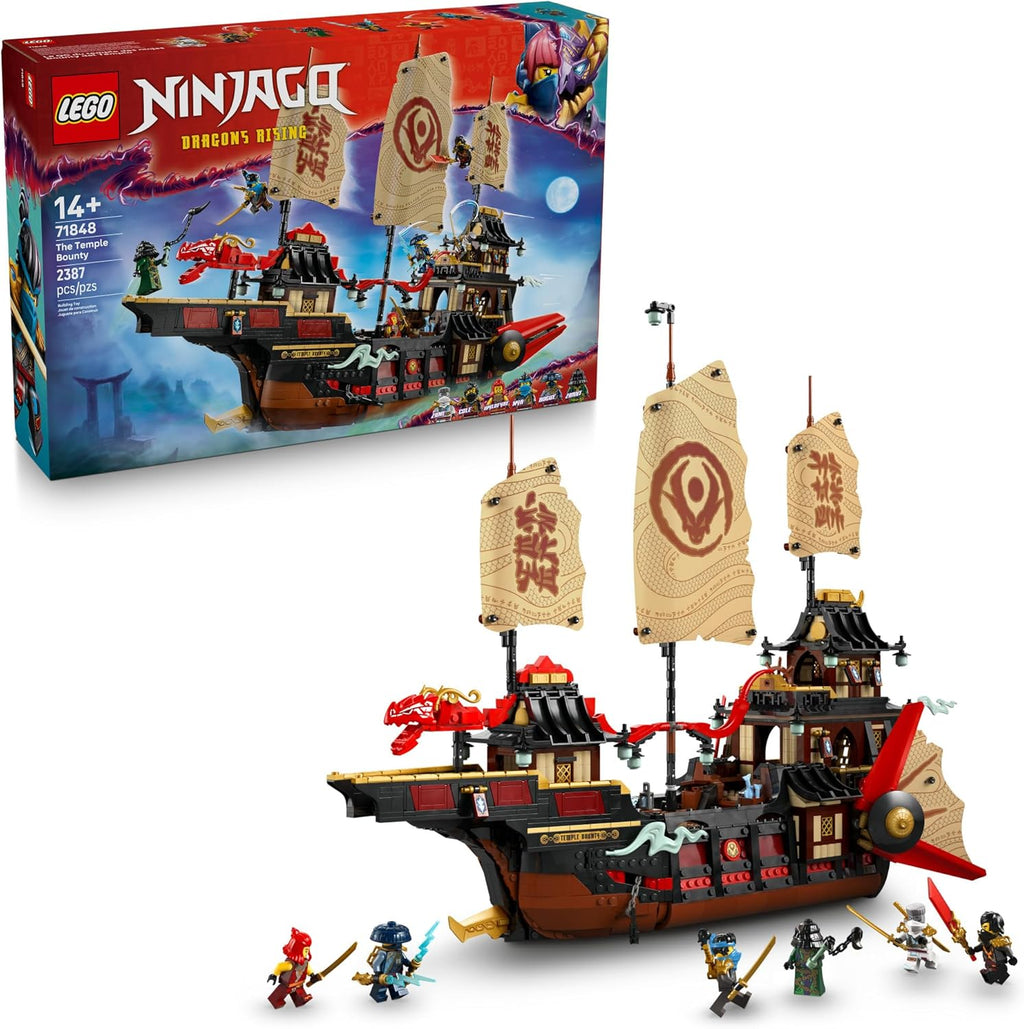 LEGO NINJAGO The Temple Bounty Building Toy
