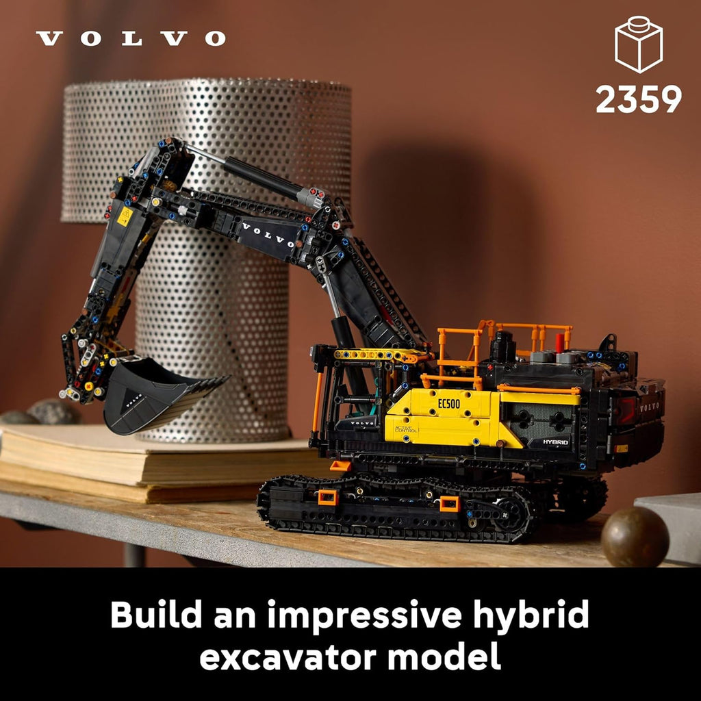 LEGO Technic Volvo EC500 Hybrid Excavator – Building Set