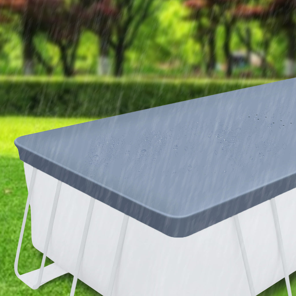 Funsicle 18'x9'x52" Oasis Rectangular Swimming Pool Set with 18' Cover