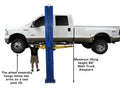 Atlas PV10PX 10,000 lb Overhead 2-Post Lift Car