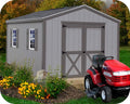 Elm 10×16 Wood Storage Shed Kit – ALL Pre-Cut