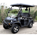 Brand New Gas Golf Cart UTV Hybrid Linhai Big Hammer 200 GVX Side by Side UTV With Custom Rims/Tires – Black