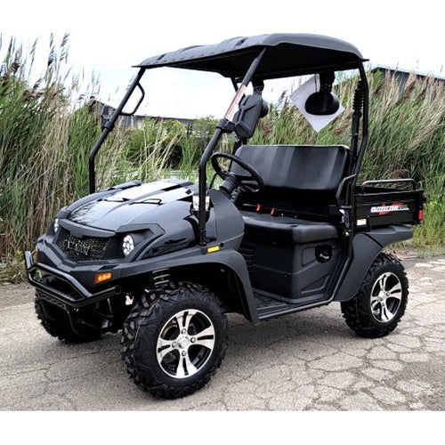 Brand New Gas Golf Cart UTV Hybrid Linhai Big Hammer 200 VX Side by Side UTV – BLACK
