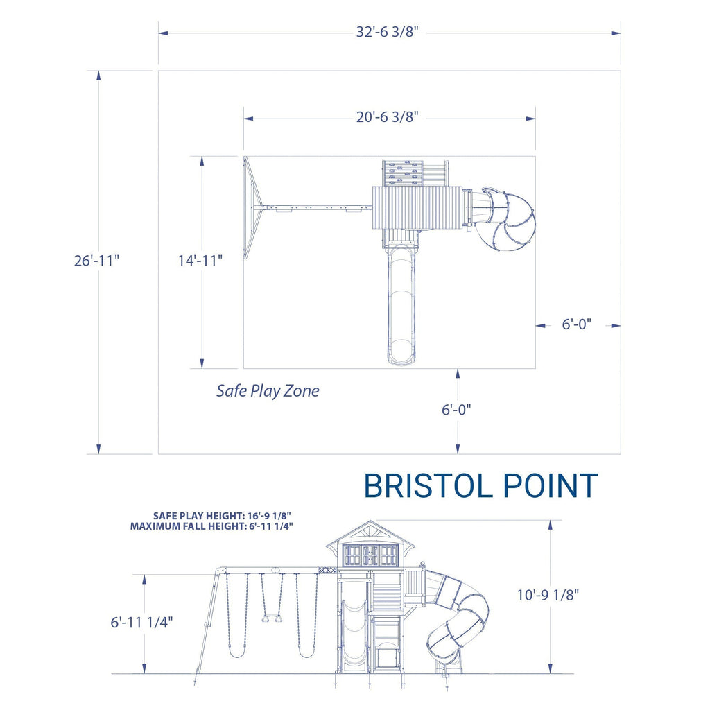 Bristol Point Swing Set