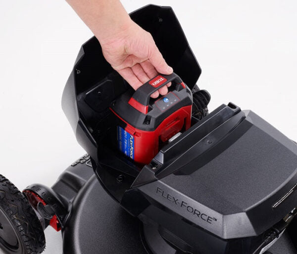 21 in. Super Recycler 60-Volt SmartStow Max Cordless Battery Walk Behind Mower 7.5 Ah Battery and Charger Included