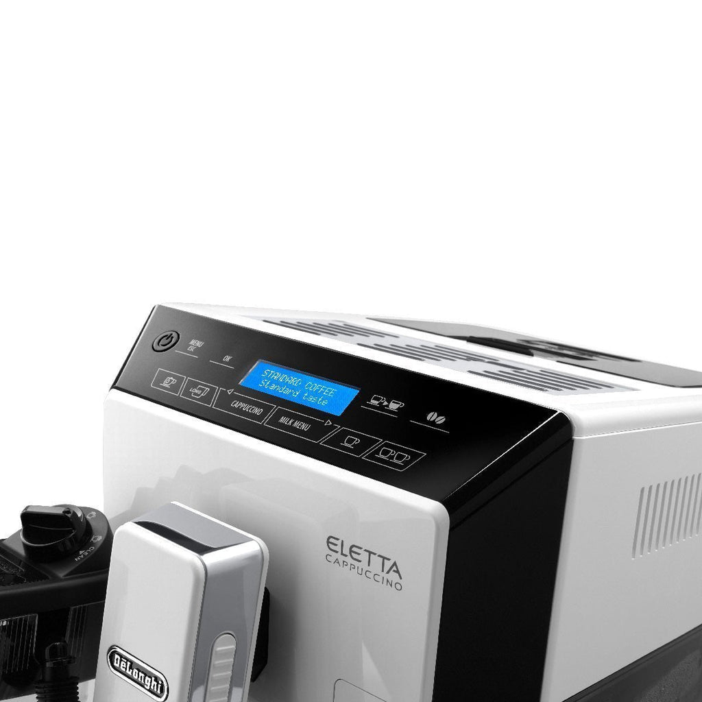 DeLonghi Eletta Cappuccino Super Automatic Espresso Machine (ECAM44660W / White)