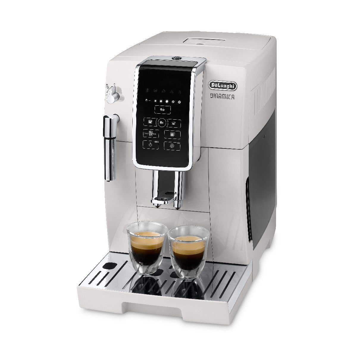DeLonghi Dinamica Super Automatic Espresso & Coffee Machine (ECAM 35020 W / White)