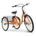 Super Handy GUT162 Eco Ride All Terrain Electric Tricycle 330 Lbs