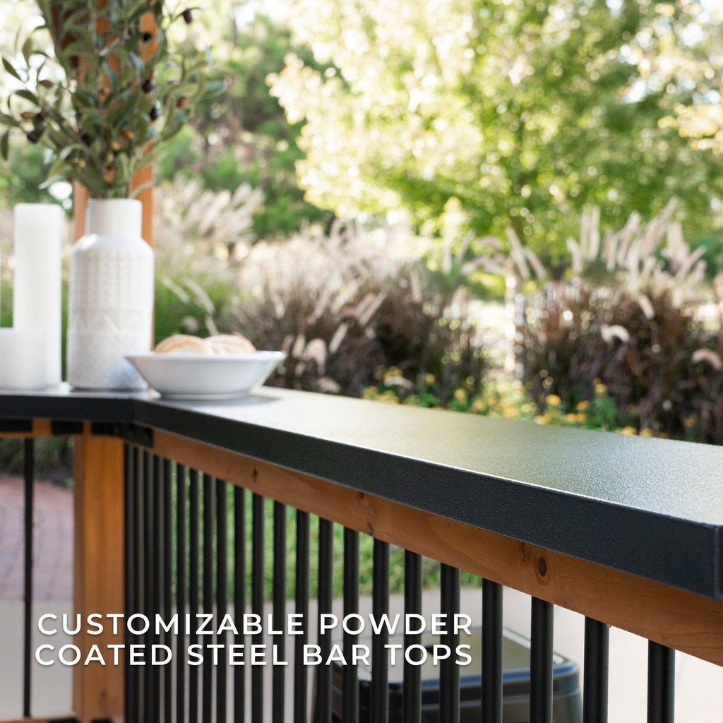 Granada Grill Gazebo with Outdoor Bar