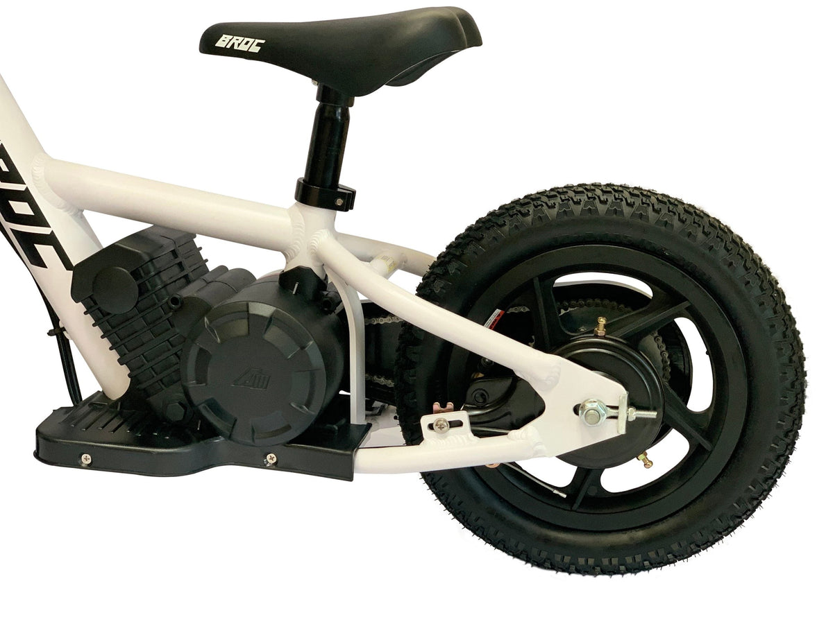 BROC USA 12-inch Balance E-Bike – White