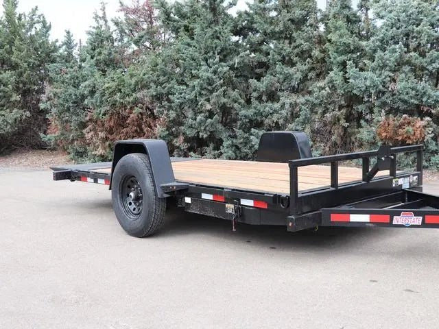 7 X 14 Interstate Single Axle Tilt 7K Trailer