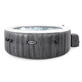Intex 4 – Person 140 – Jet Round Inflatable Hot Tub in Gray