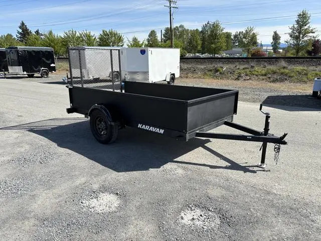Karavan Modular 5 X 10 Utility Trailer with 18″ Side Wall Kit