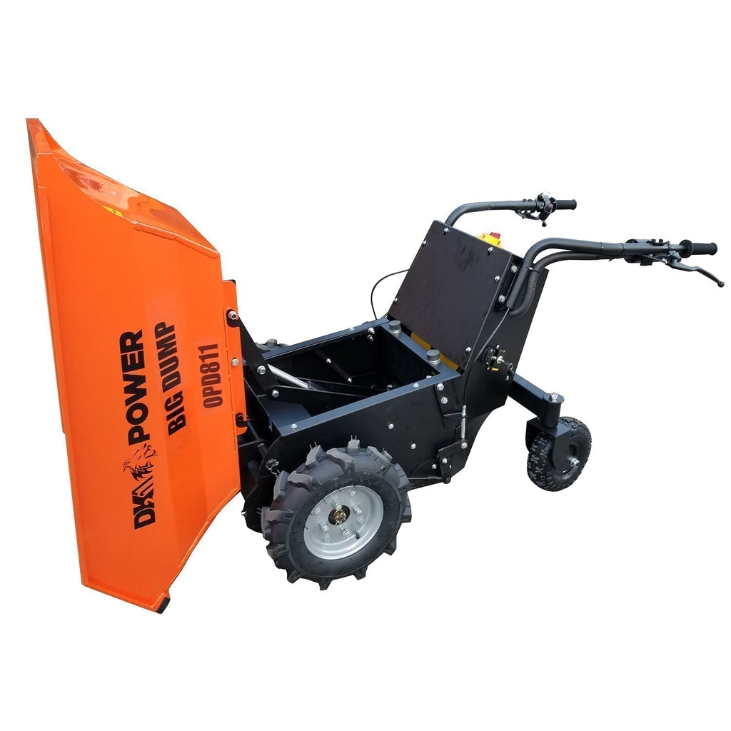 Detail K2 Big Dump 1100 Pound Electric Power Dump Cart – OPD811