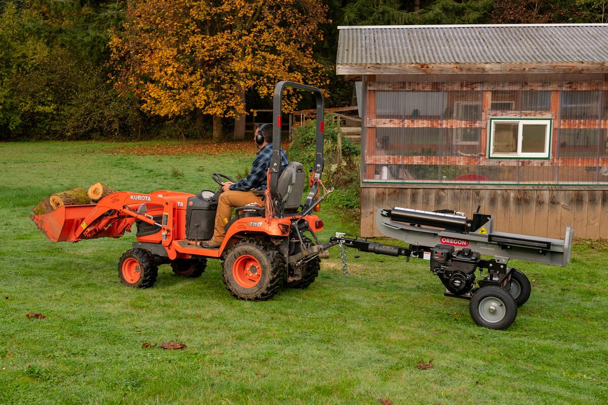 Oregon® 30-Ton 196cc Kohler SH265 Horizontal / Vertical Log Splitter (OR30TKO-1)