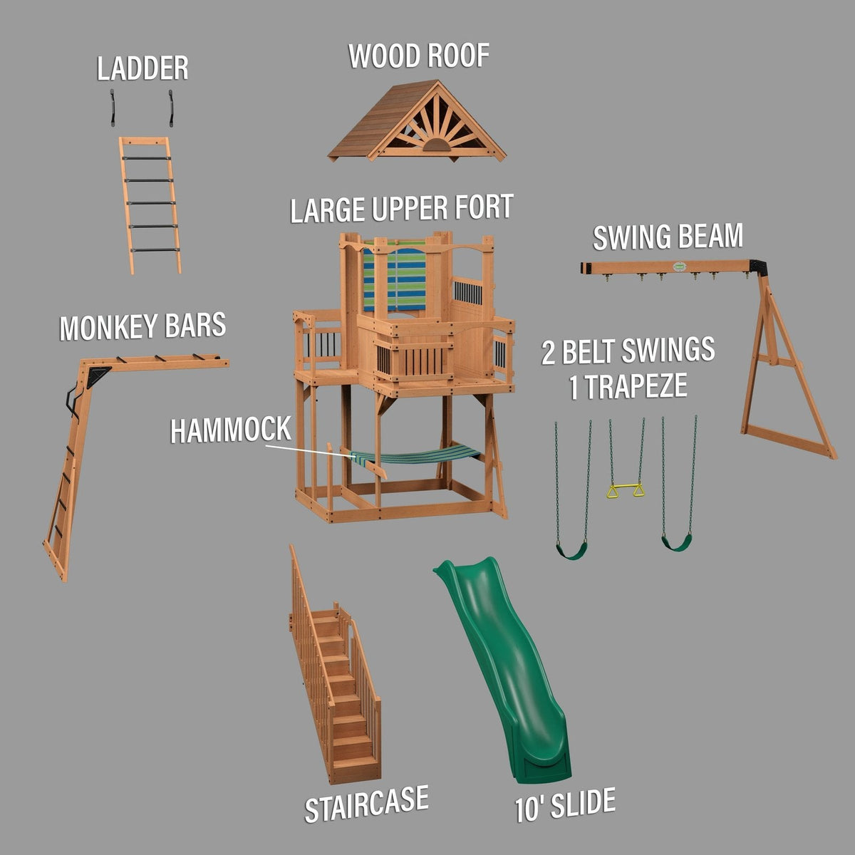 Oceanview Swing Set