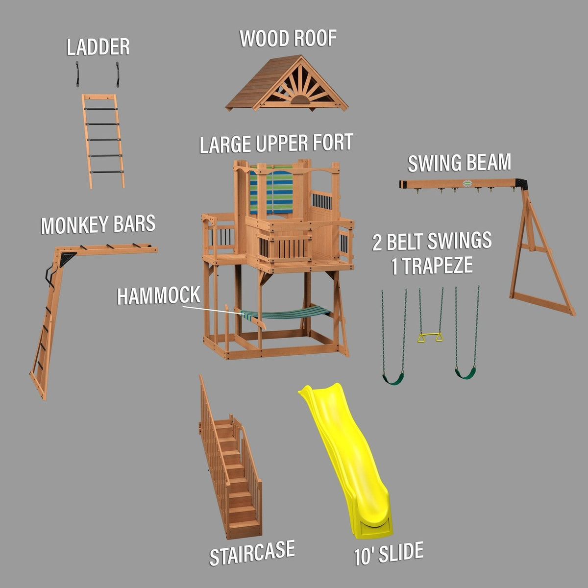 Oceanview Swing Set