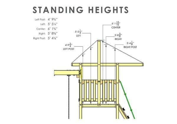 Outing w/ Dual Slides Swing Set