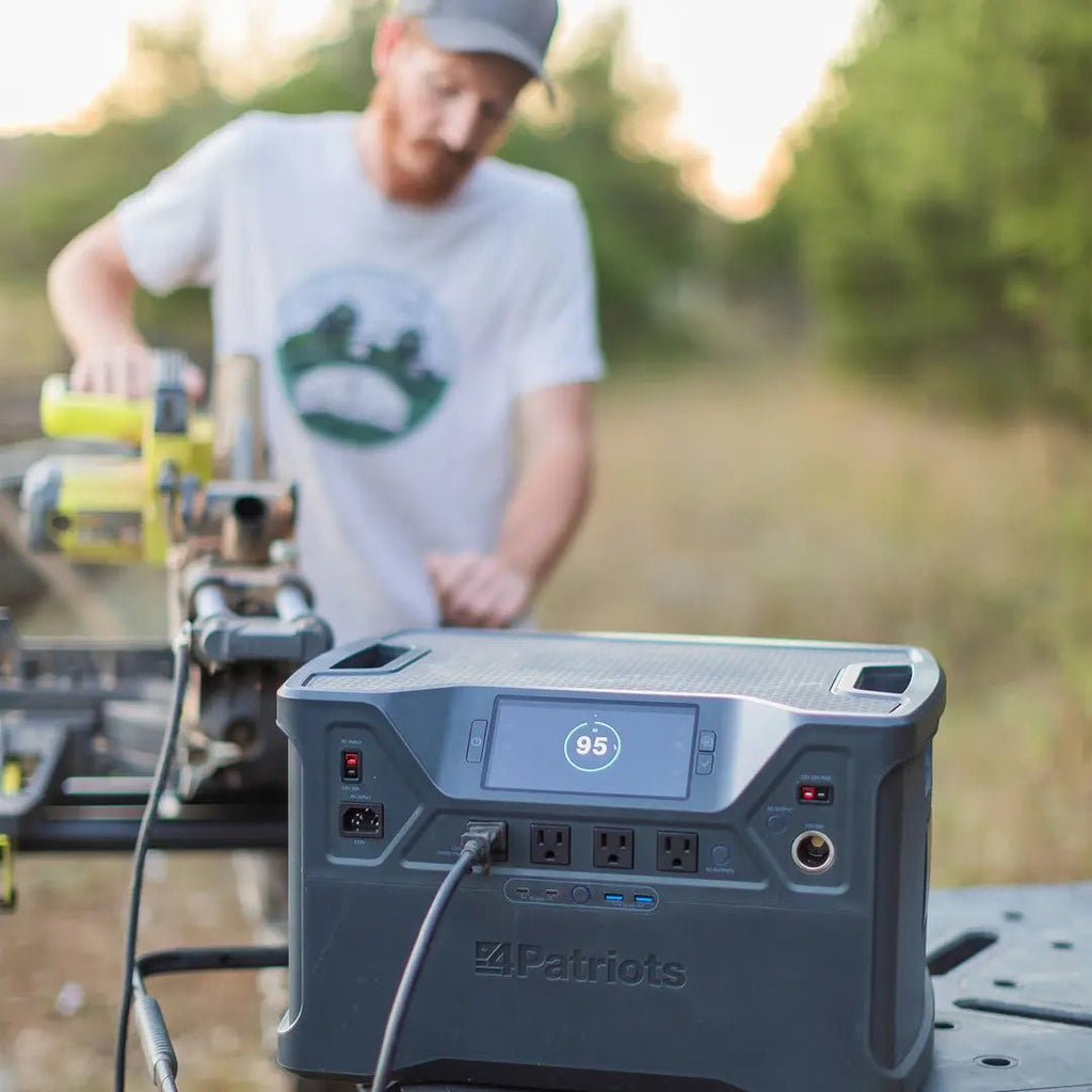 Patriot Power Solar Generator 2000X & Solar Panel