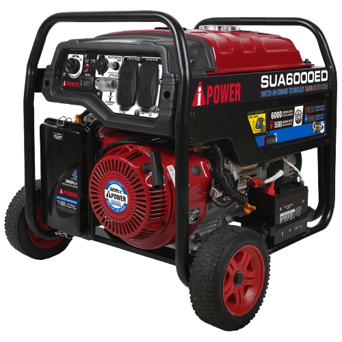 SUA6000ED Dual Fuel 6000-Watt Generator